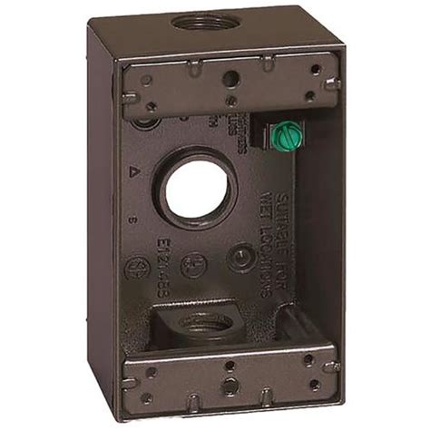 90 degree junction box 1 gang|1 gang metal weatherproof box.